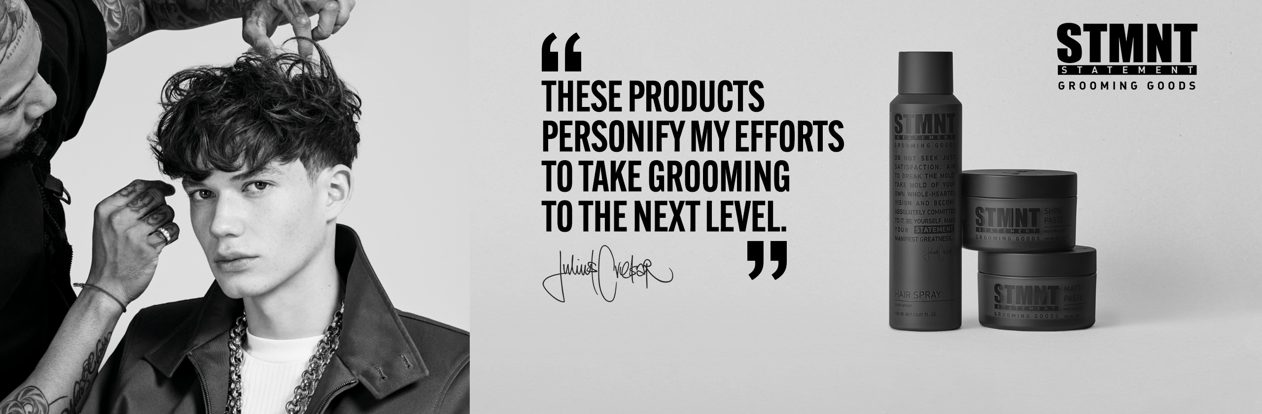 STMNT Statement Julius Cvesar · Coserty Beauty Shop STMNT Statement Julius Cvesar · Coserty Beauty Shop